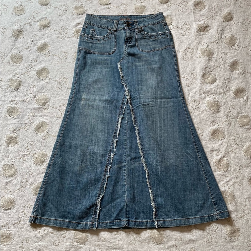 VINTAGE Denim Skirt